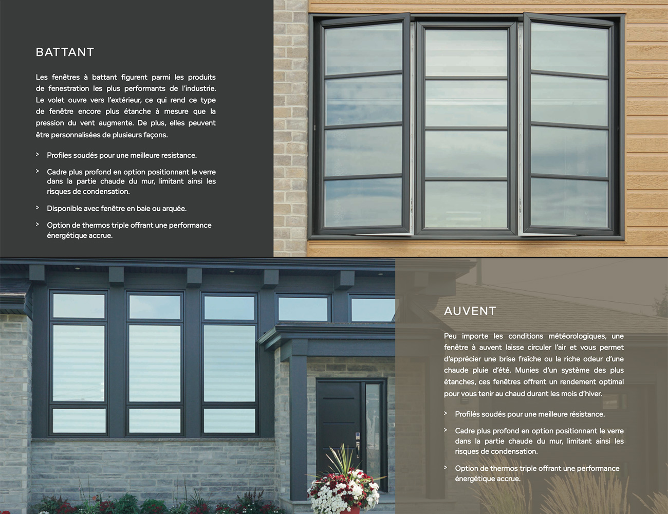 Fenêtres et portes-patio en PVC - Lepage Millwork